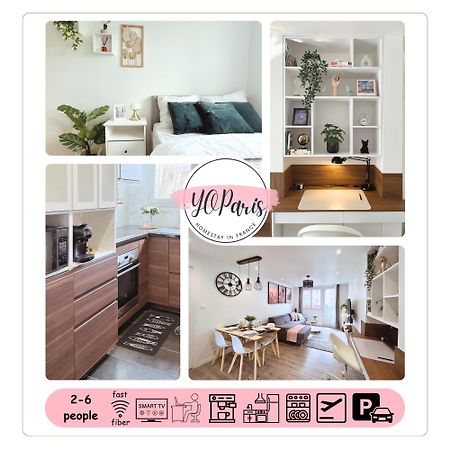 Entire 60M2 Apartment - Close To Paris - Parking - Kitchen - 2Min Rerb - Olympic'24 Bourg-la-Reine Esterno foto