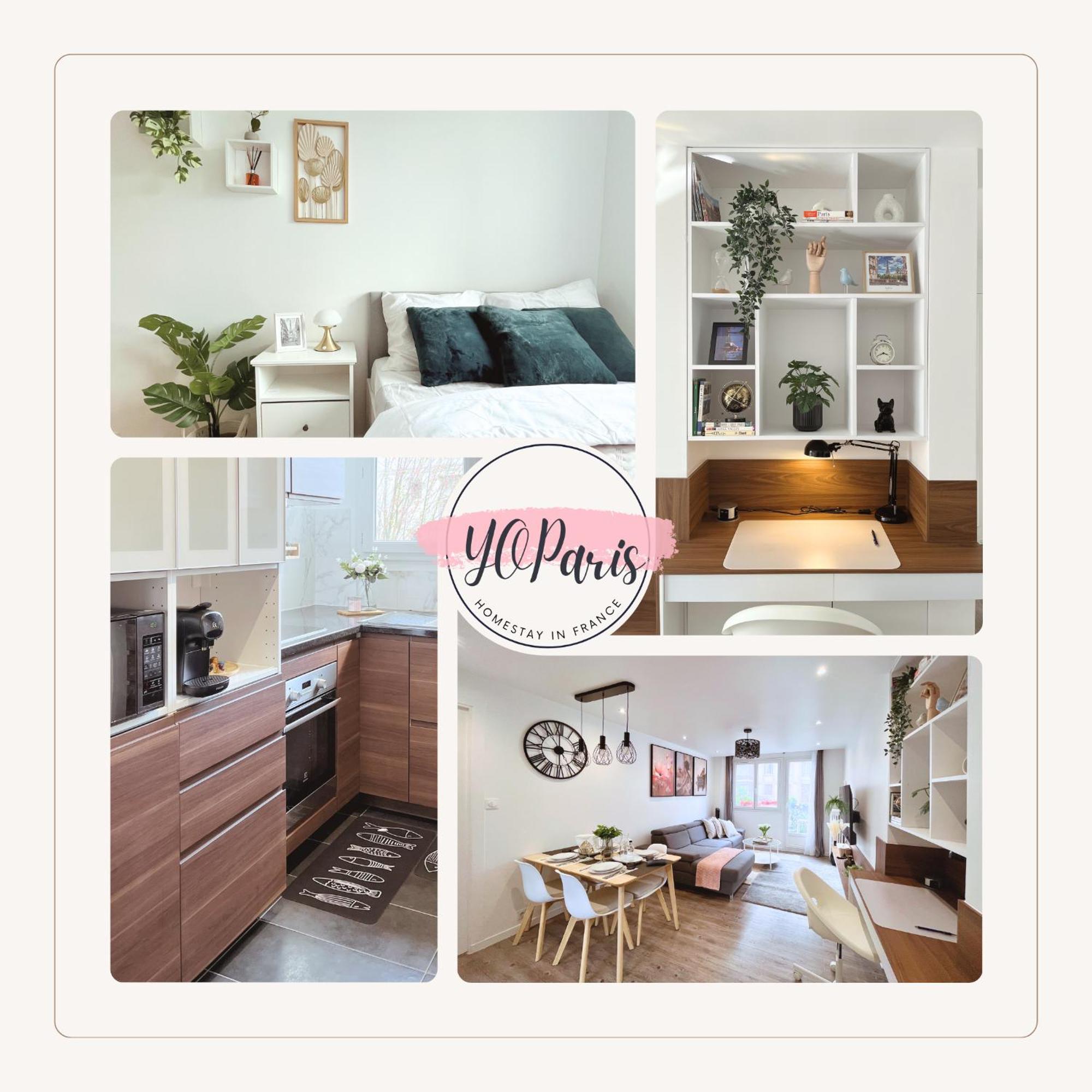 Entire 60M2 Apartment - Close To Paris - Parking - Kitchen - 2Min Rerb - Olympic'24 Bourg-la-Reine Esterno foto