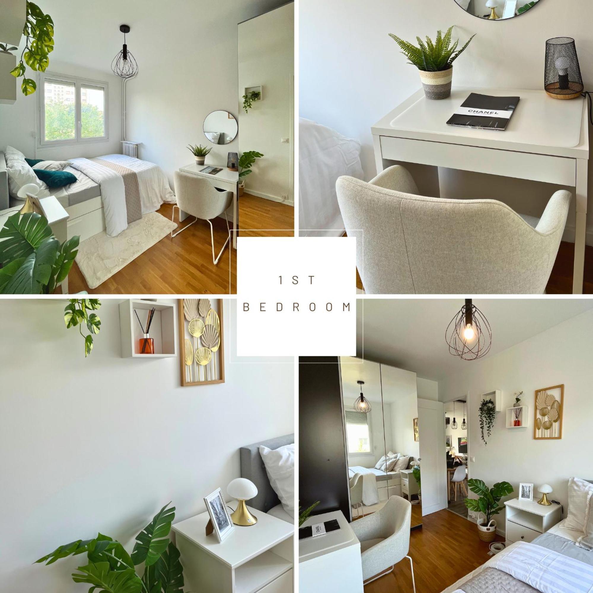 Entire 60M2 Apartment - Close To Paris - Parking - Kitchen - 2Min Rerb - Olympic'24 Bourg-la-Reine Esterno foto