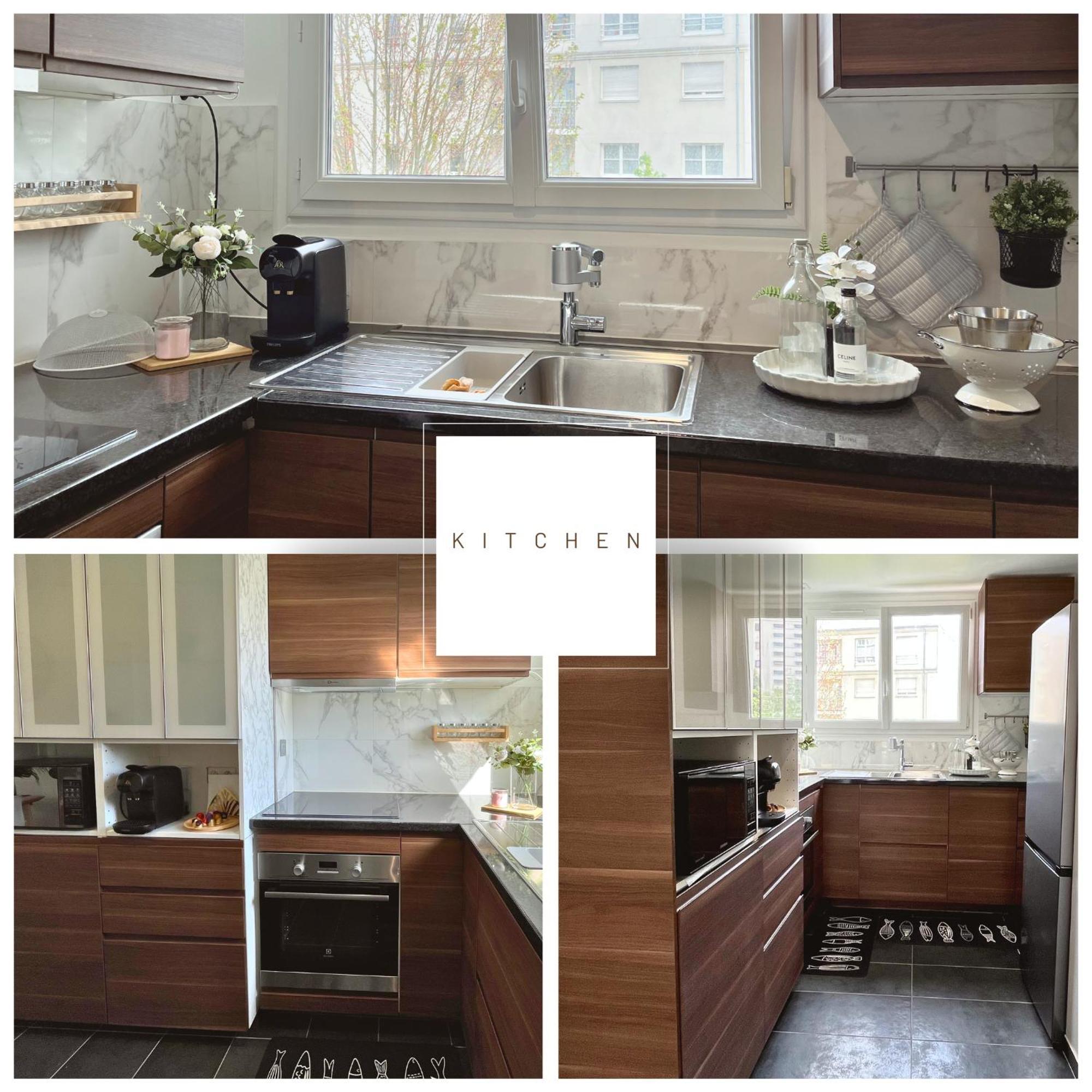 Entire 60M2 Apartment - Close To Paris - Parking - Kitchen - 2Min Rerb - Olympic'24 Bourg-la-Reine Esterno foto