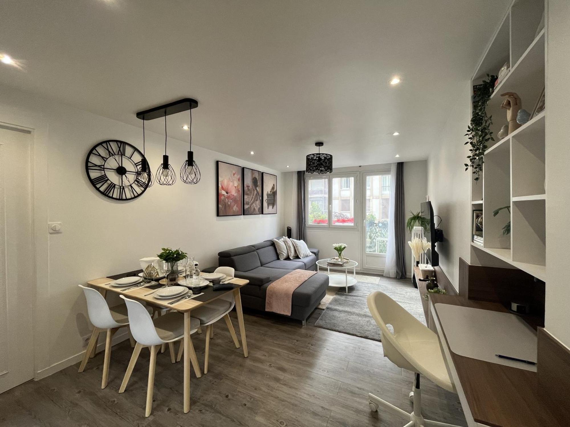 Entire 60M2 Apartment - Close To Paris - Parking - Kitchen - 2Min Rerb - Olympic'24 Bourg-la-Reine Esterno foto